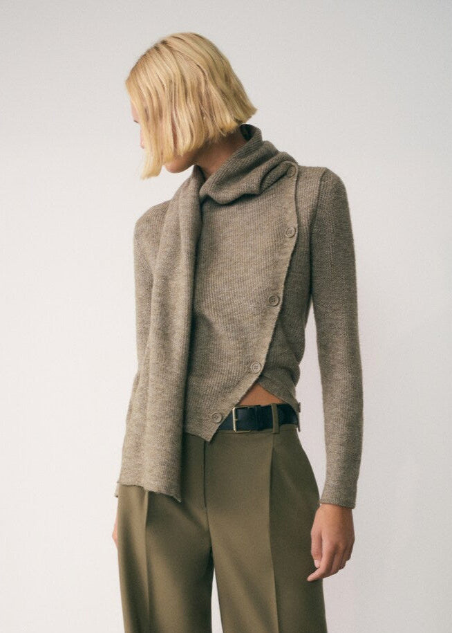 Redefining Comfort: Asymmetrical Cardigans and Jumpers