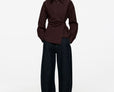 Asymmetric Wrap Shirt
