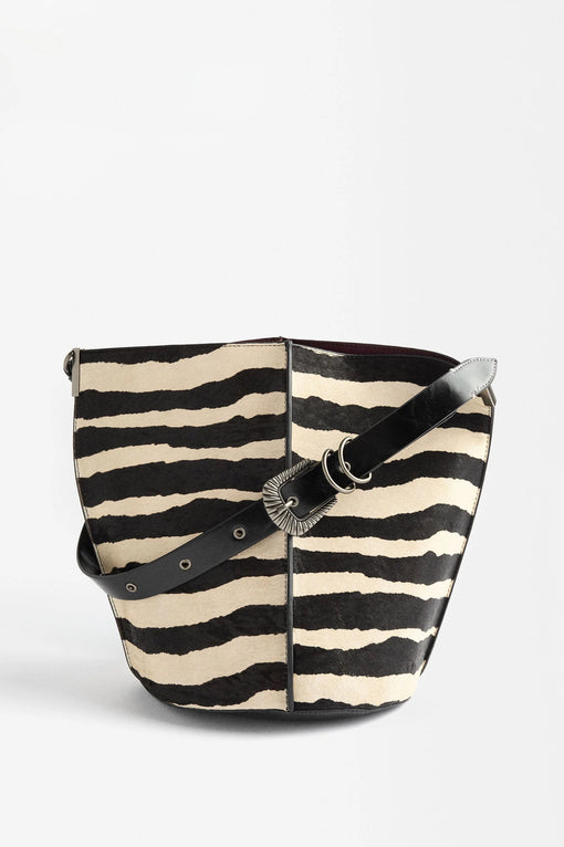 Leather shoulder bag