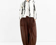 Printed 100% cotton coat