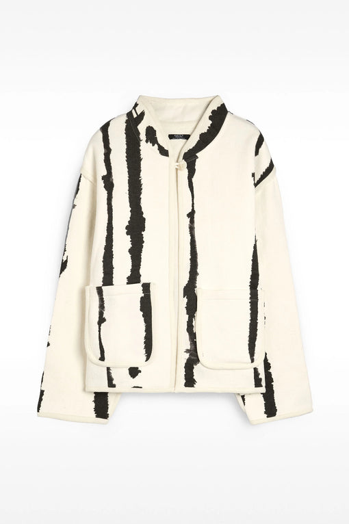 Printed 100% cotton coat