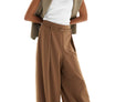 Wide Belted Trousers