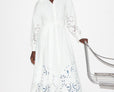 Broderie anglaise shirt dress