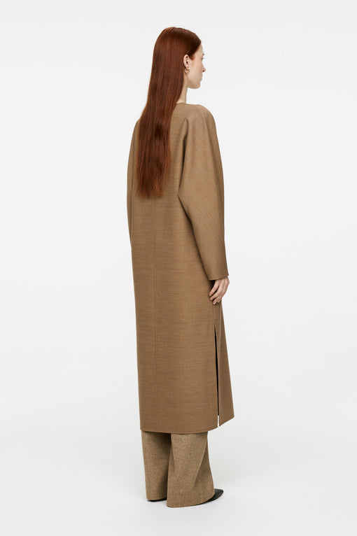 Wool-Blend Tunic Dress