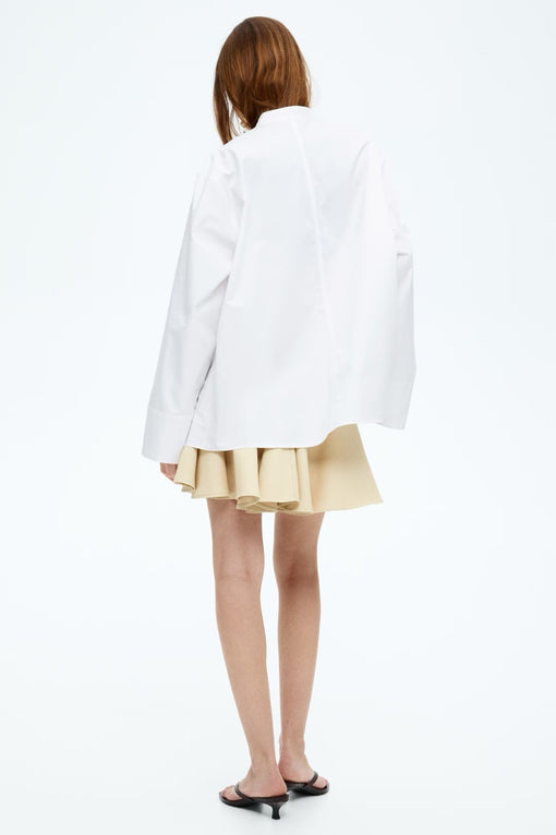 Embroidered cotton shirt
