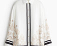 Printed twill shirt