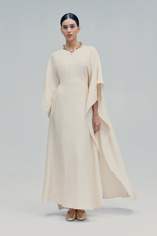 Shimmering kaftan dress