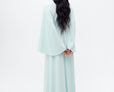 Long Flared Sleeve Dress