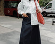 Denim Maxi Skirt