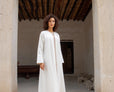 Yasmine Abaya - White