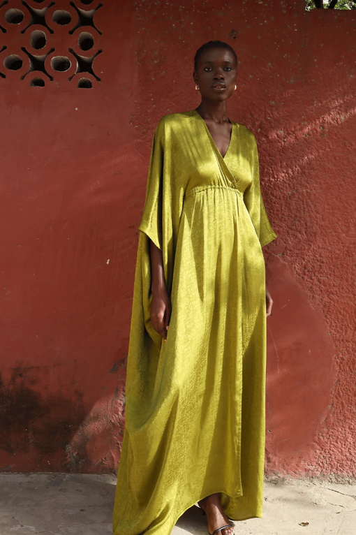Naim Dress - Ayel Olive