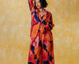 MAWULI PRINTED PLISSE TROUSERS - ZURI PRINT