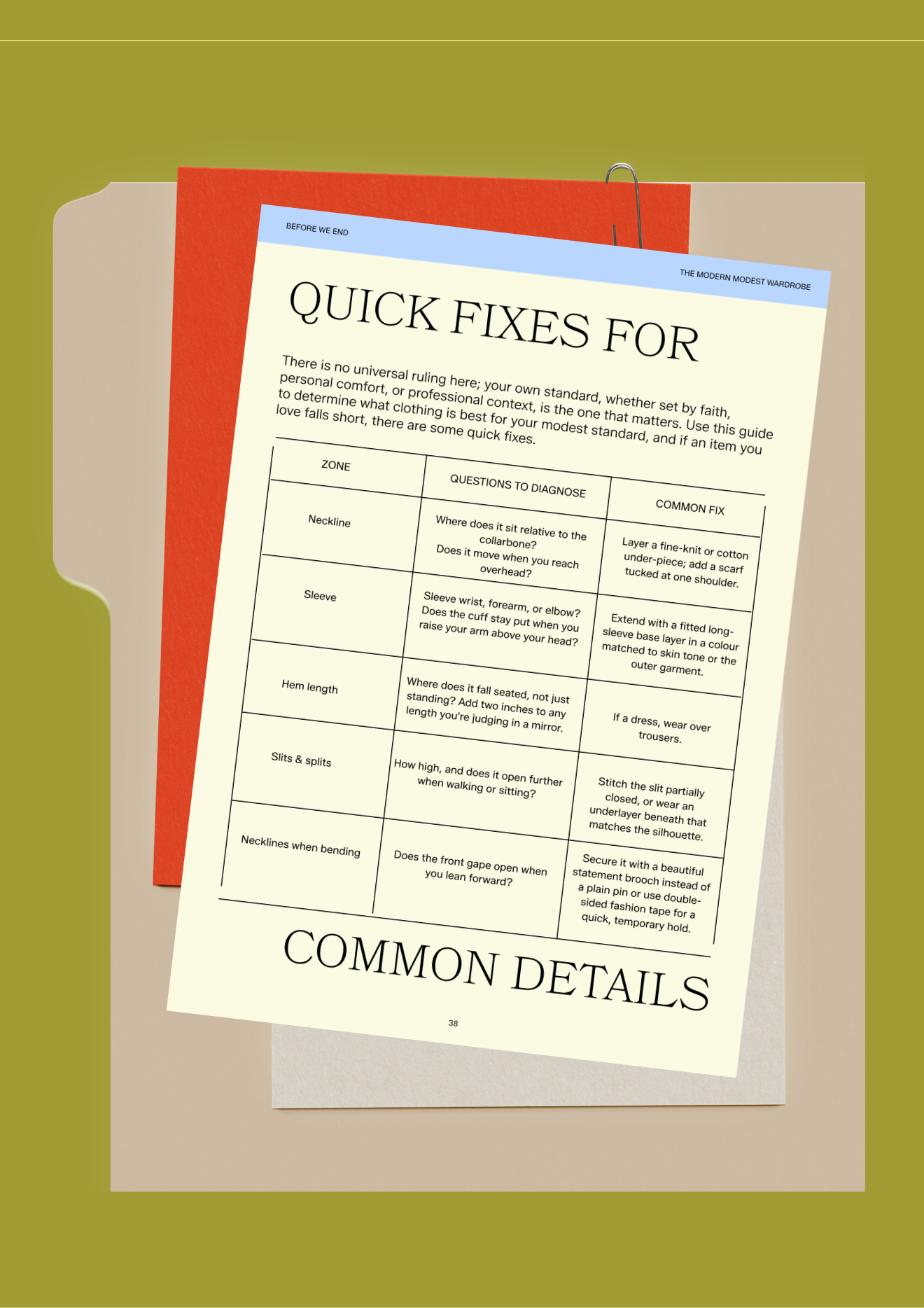 The philosophy behind the guide is simple: