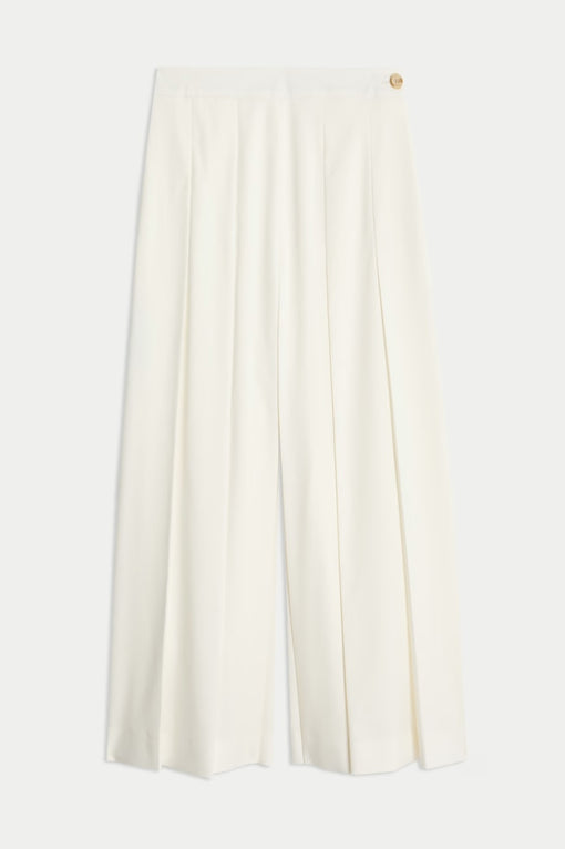 Wide Leg Culottes with Wool