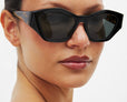Angled Acetate Sunglasses
