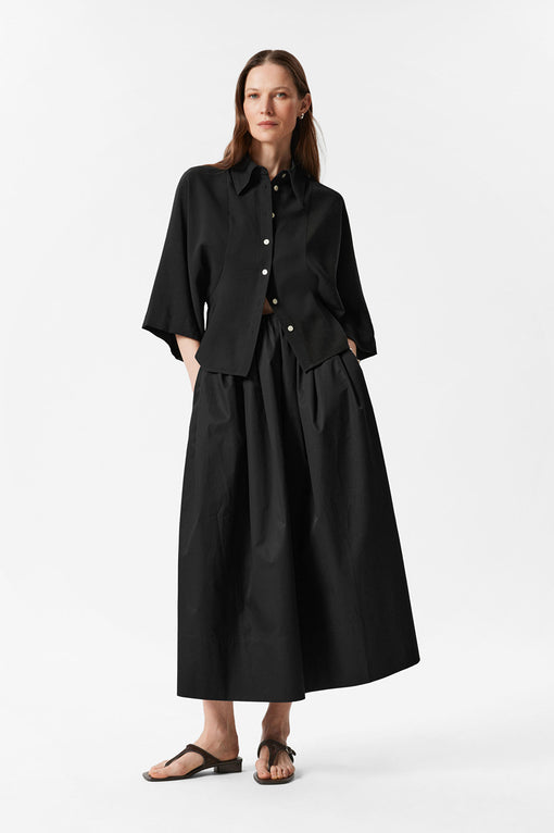 Wide-Sleeve Shirt