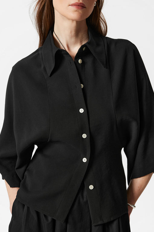 Wide-Sleeve Shirt