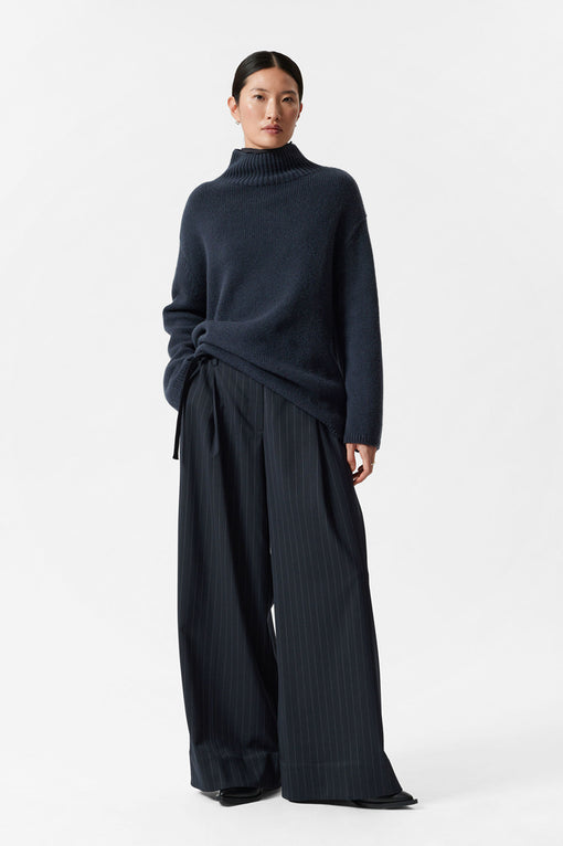 Cashmere-Blend Turtleneck Jumper