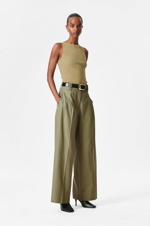 Pleated Trousers