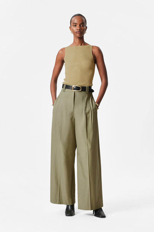 Pleated Trousers