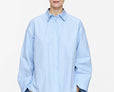 Wide-Sleeve Cotton Shirt