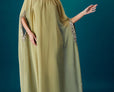 Coast Muse Chiffon Cape Bandeau Dress