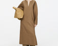 Wool-Blend Tunic Dress