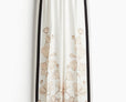Printed twill trousers