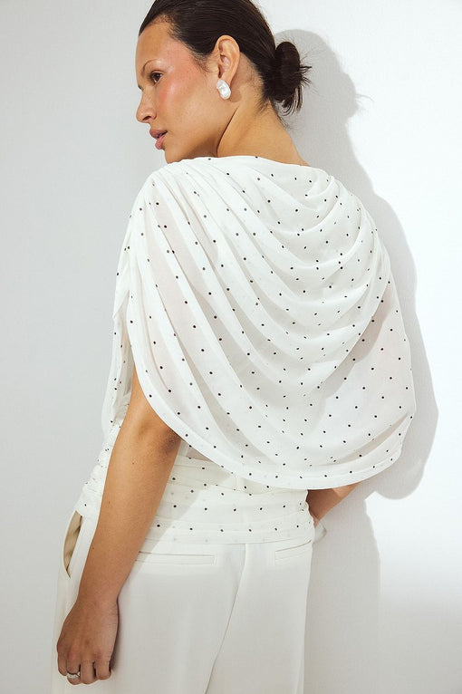 Draped Cape Top