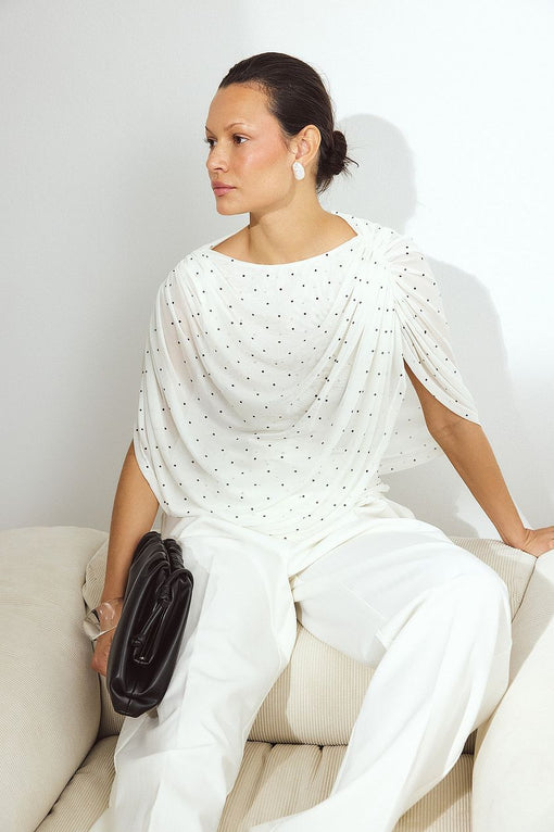 Draped Cape Top