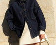 Loose-fit shacket