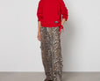 Ganni Future Wool-Blend Oversized O-Neck Jumper