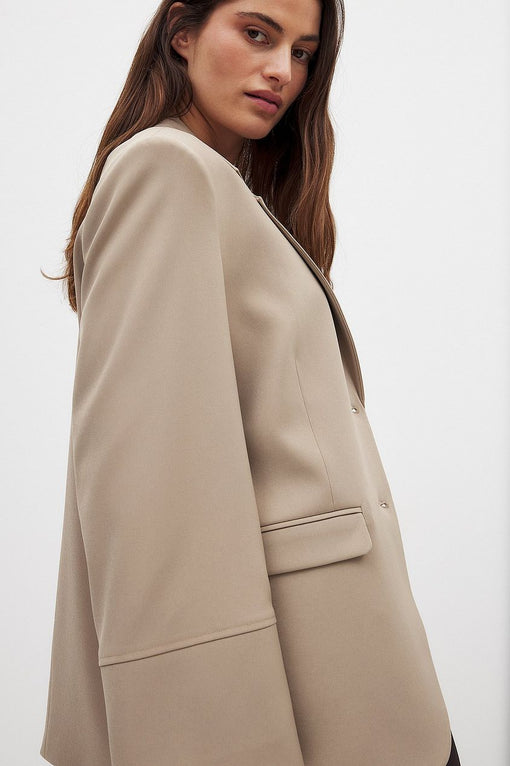 Oversized Blazer With Wide Sleeves