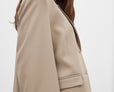 Oversized Blazer With Wide Sleeves