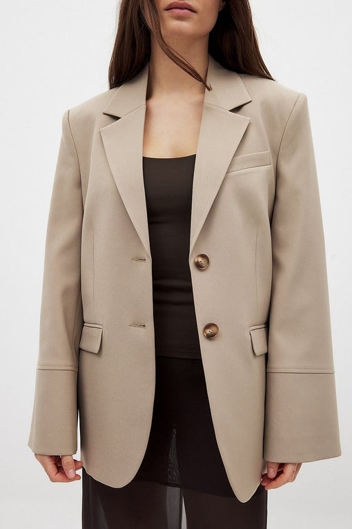 Oversized Blazer With Wide Sleeves