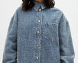 Structured Detail Denim Shirt
