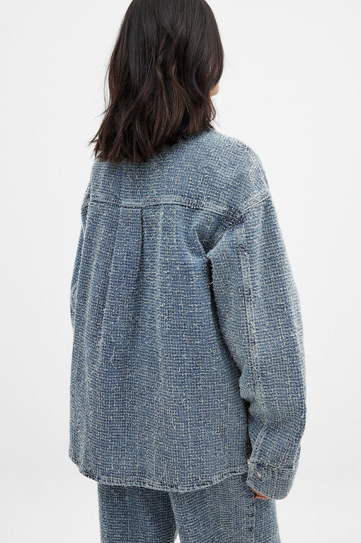 Structured Detail Denim Shirt