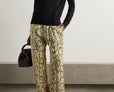 Asymmetric merino wool cardigan